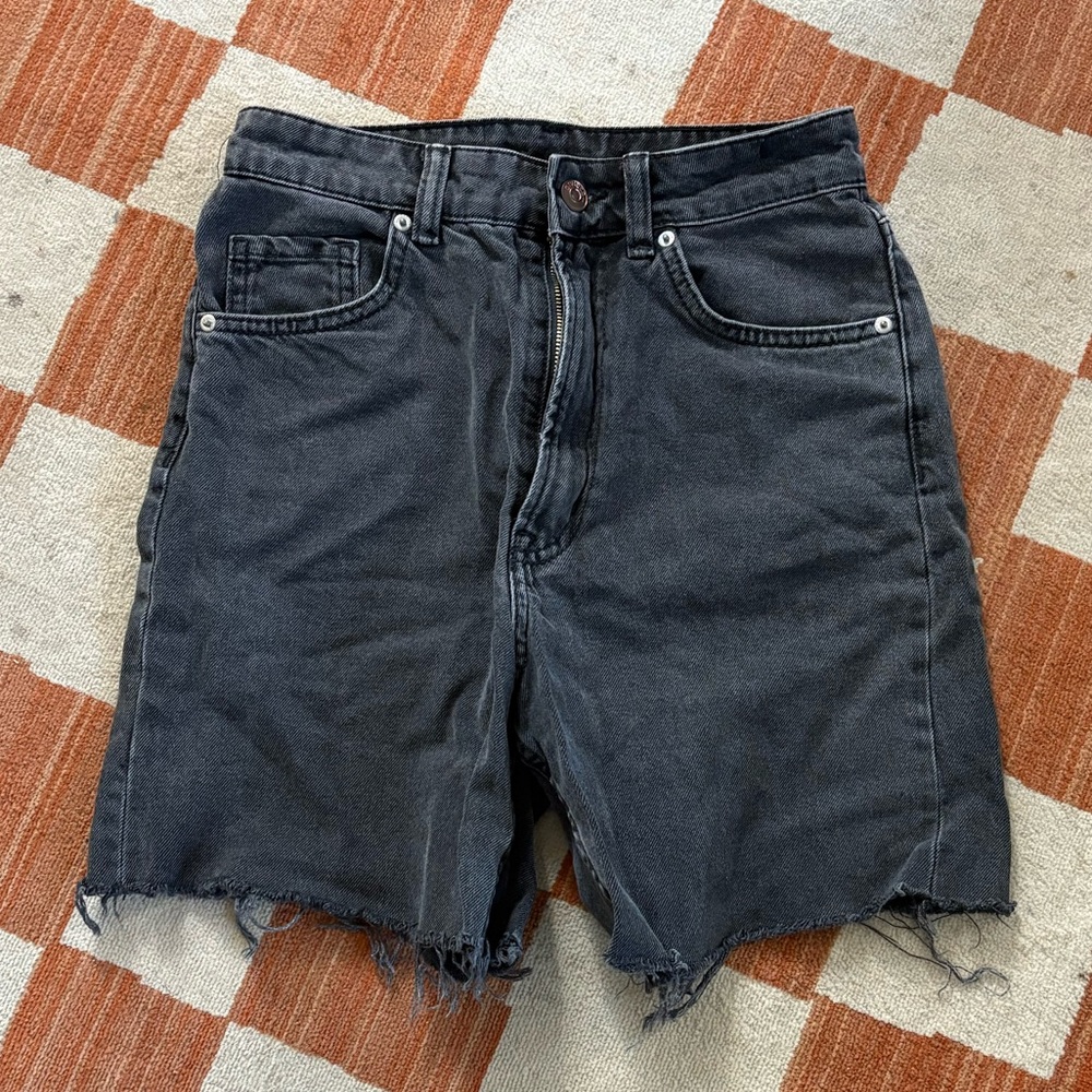 Divided Charcoal Denim Shorts